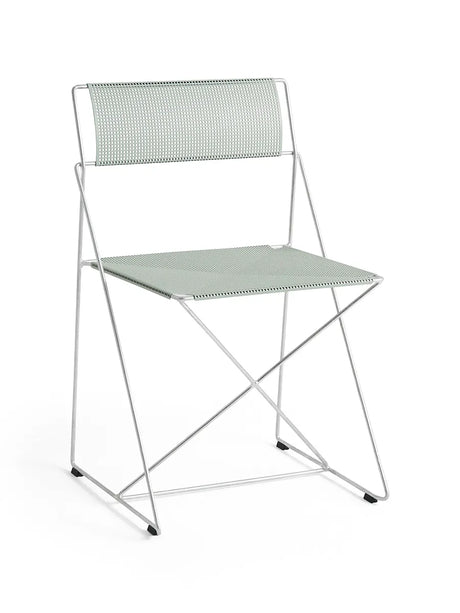 X-Line Chair Chrome fra Hay - Pale Linden - Jacobsen Plus