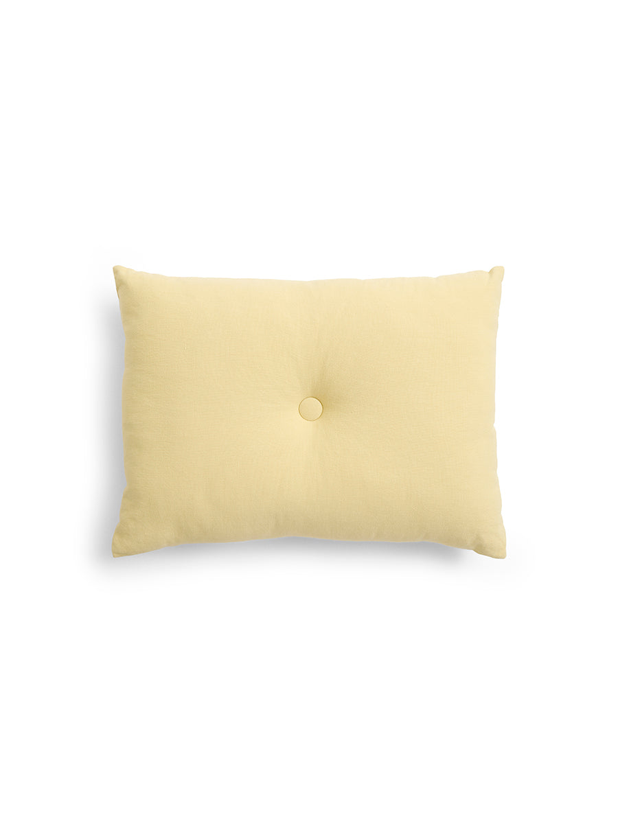 Dot Cushion Linen fra Hay - Soft yellow - Jacobsen Plus