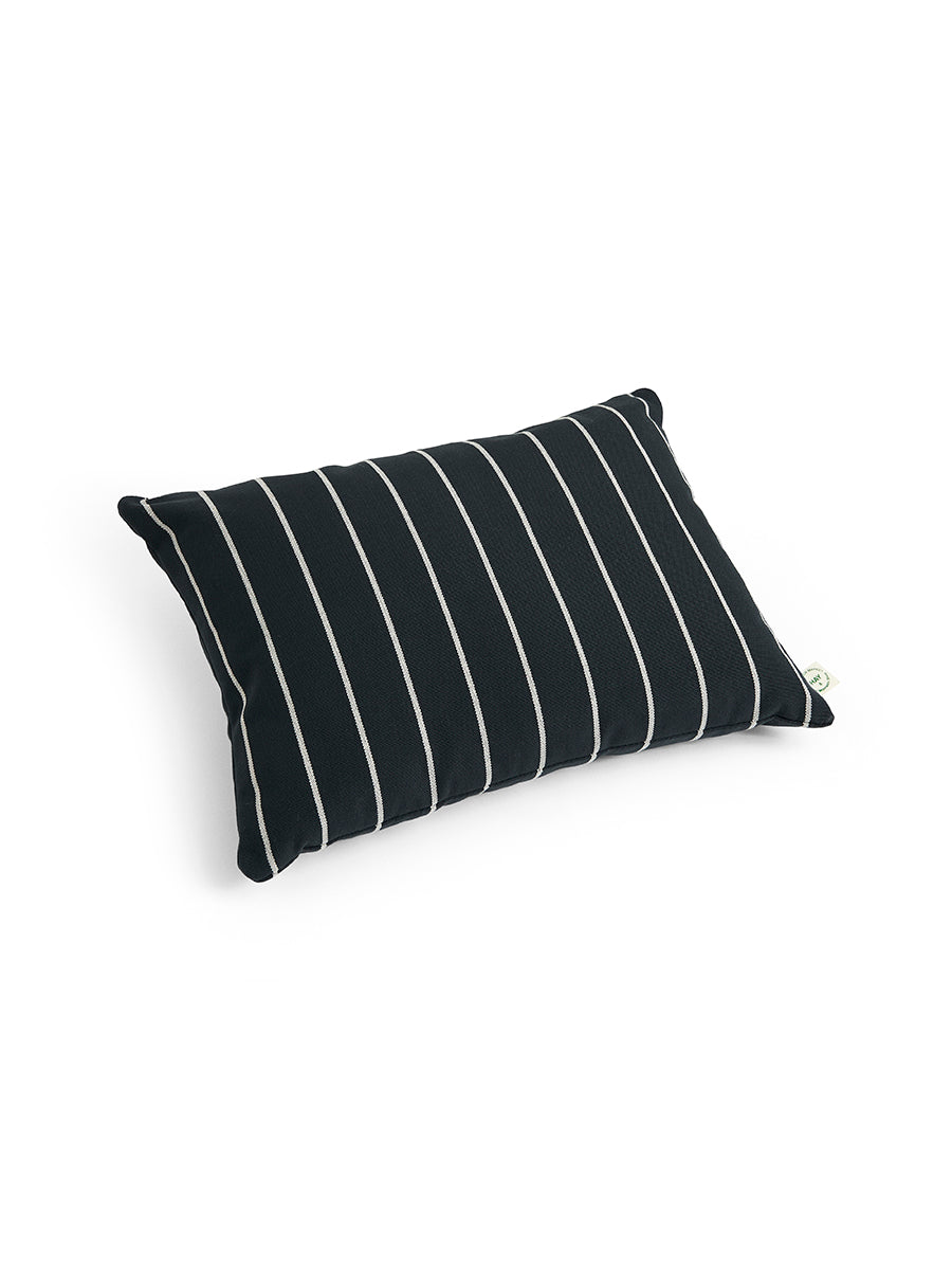 Outdoor Market Cushion fra Hay - Black with beige stripe - Jacobsen Plus