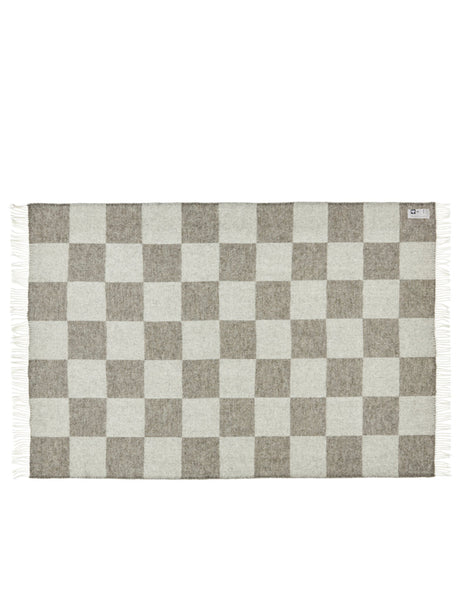 Ærø Plaid, soft nordic grey fra Silkeborg Uldspinderi - 2 - Jacobsen Plus