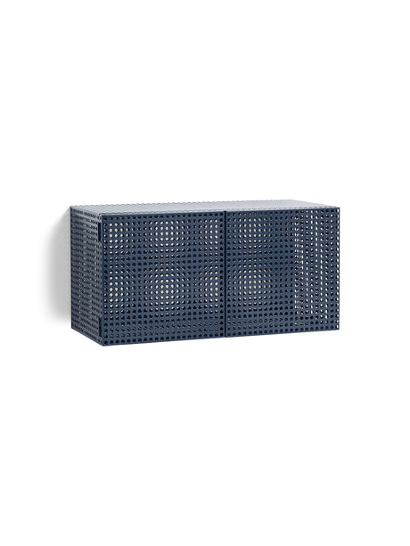 Perforated Cabinet Wall fra Hay - Steel blue - Jacobsen Plus