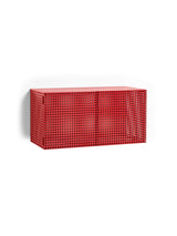 Perforated Cabinet Wall fra Hay - Wine red - Jacobsen Plus