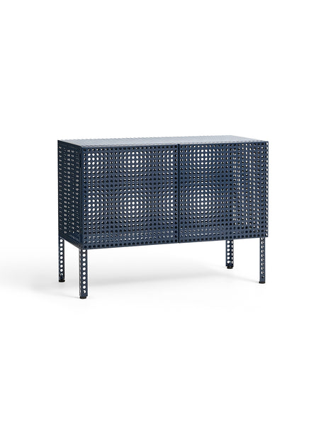 Perforated Cabinet Floor, Small fra Hay - Steel blue - Jacobsen Plus