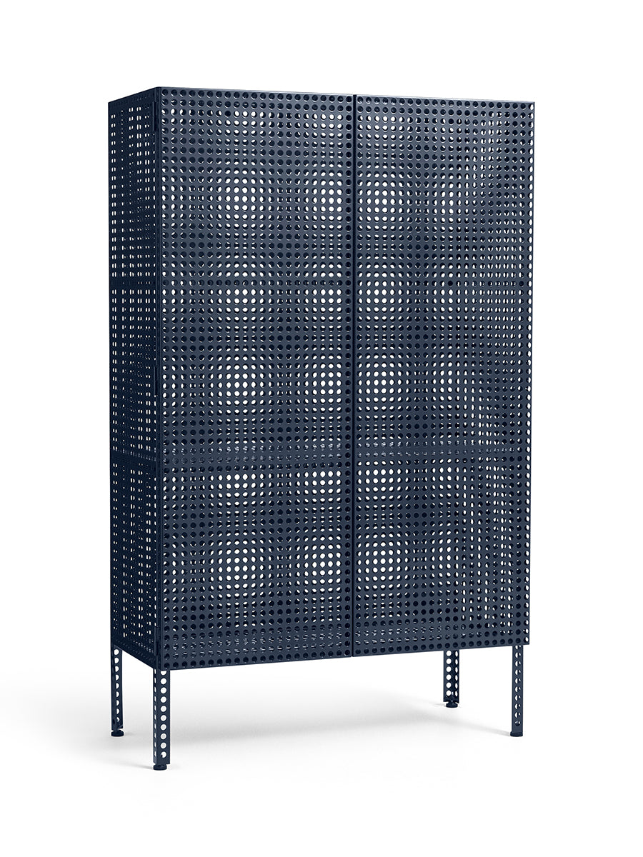 Perforated Cabinet Floor, Large fra Hay - Steel blue - Jacobsen Plus