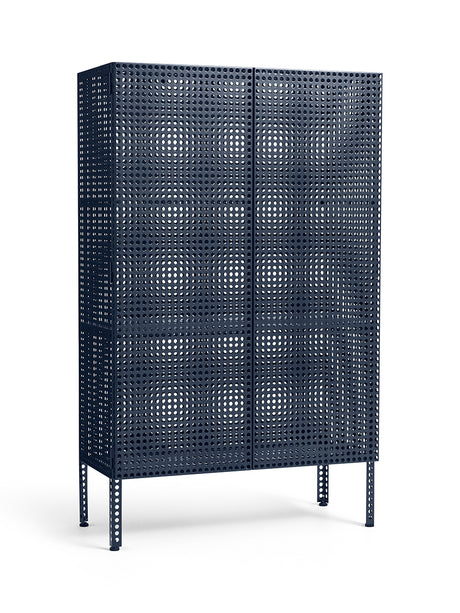 Perforated Cabinet Floor, Large fra Hay - Steel blue - Jacobsen Plus