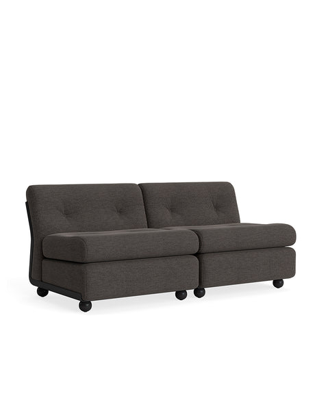 Amanta Modulsofa, 2-personers fra Hay - Yuma 1010 / Anthracite shell - Jacobsen Plus