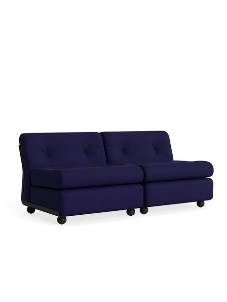 Amanta Modulsofa, 2-personers fra Hay - Yuma 1477 / Anthracite shell - Jacobsen Plus