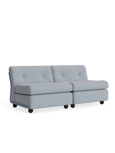 Amanta Modulsofa, 2-personers fra Hay - Naveli 723 / Frost Blue shell - Jacobsen Plus