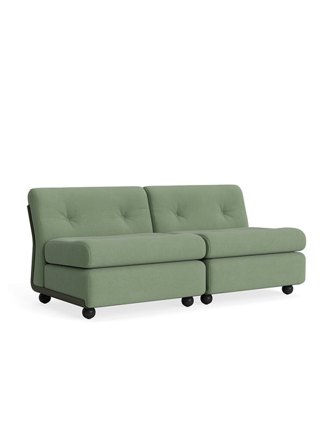 Amanta Modulsofa, 2-personers fra Hay - Osumi 27 / Bottle Green shell - Jacobsen Plus