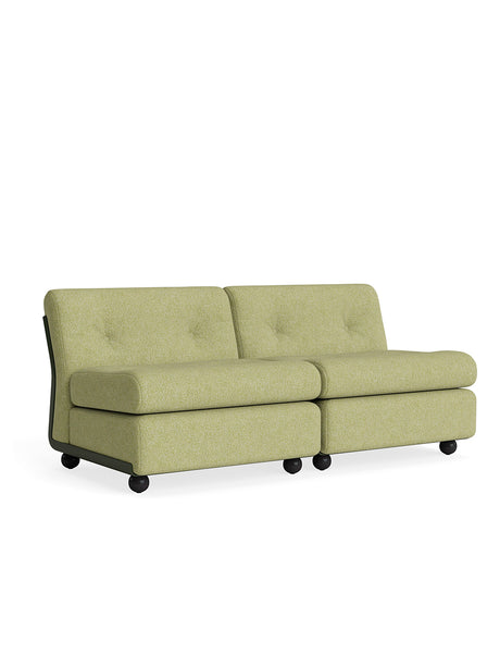 Amanta Modulsofa, 2-personers fra Hay - Vanir 943 / Bottle Green shell - Jacobsen Plus
