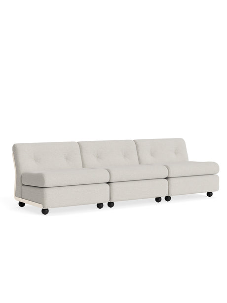 Amanta Modulsofa, 3-personers fra Hay - Story 102 / Cream Beige shell - Jacobsen Plus