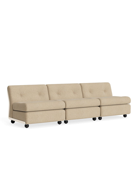 Amanta Modulsofa, 3-personers fra Hay - Turf Sand / Cream Beige shell - Jacobsen Plus