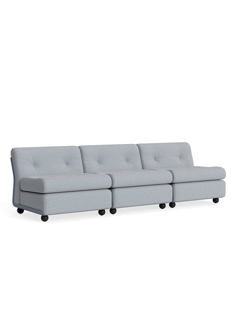 Amanta Modulsofa, 3-personers fra Hay - Naveli 723 / Frost Blue shell - Jacobsen Plus