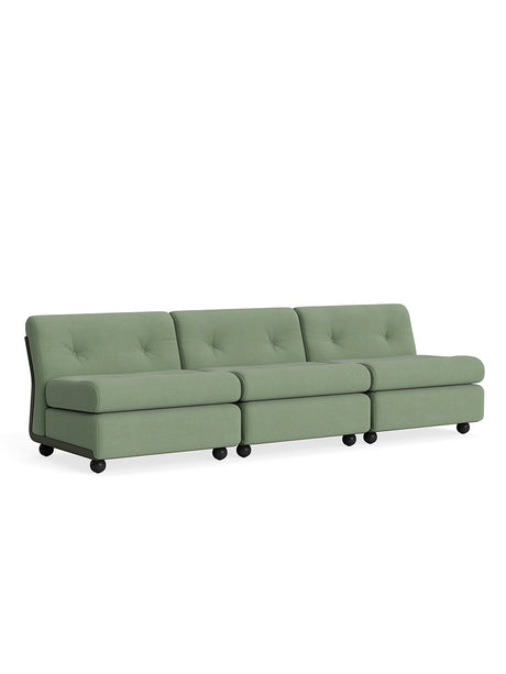 Amanta Modulsofa, 3-personers fra Hay - Osumi 27 / Bottle Green shell - Jacobsen Plus