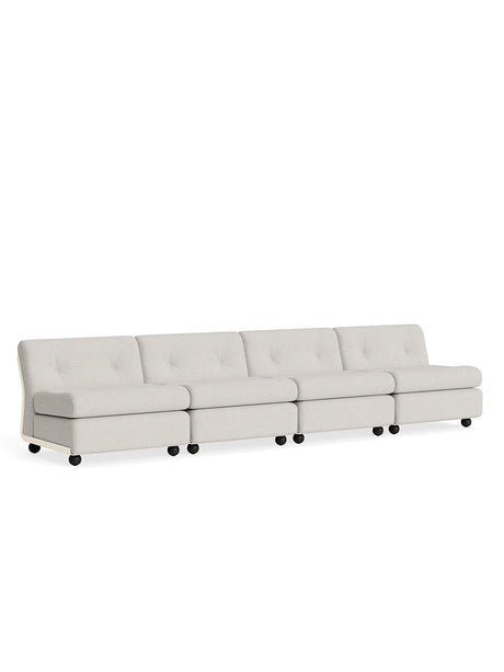 Amanta Modulsofa, 4-personers fra Hay - Story 102 / Cream Beige shell - Jacobsen Plus