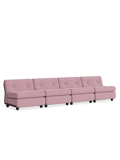 Amanta Modulsofa, 4-personers fra Hay - Yuma 1851 / Burgundy Red shell - Jacobsen Plus