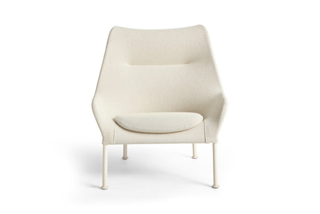 O2 Lounge Chair fra Hay - Cream / Eggshell - Jacobsen Plus
