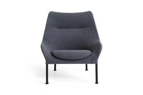 O2 Lounge Chair fra Hay - Grey / Black - Jacobsen Plus