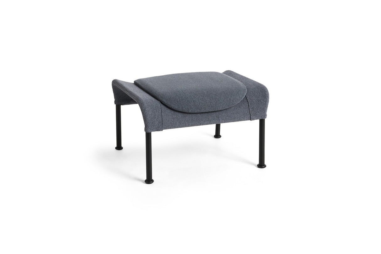 O2 Ottoman fra Hay - Grey / Black - Jacobsen Plus
