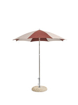 Terrazza Parasol, Octagon fra HAY - Off-white and burgundy - Jacobsen Plus