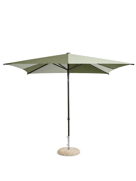 Terrazza Parasol, Square fra HAY - Green and dark green - Jacobsen Plus