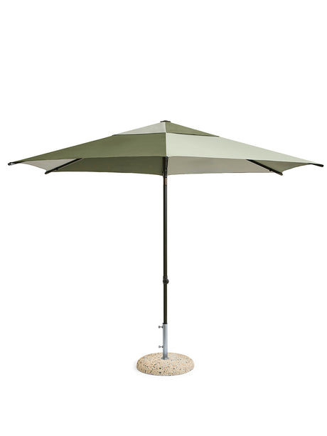Terrazza Parasol, Hexagon fra HAY - Green and dark green - Jacobsen Plus