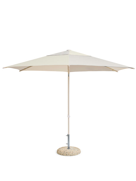 Terrazza Parasol, Hexagon fra HAY - Off-white and grey - Jacobsen Plus