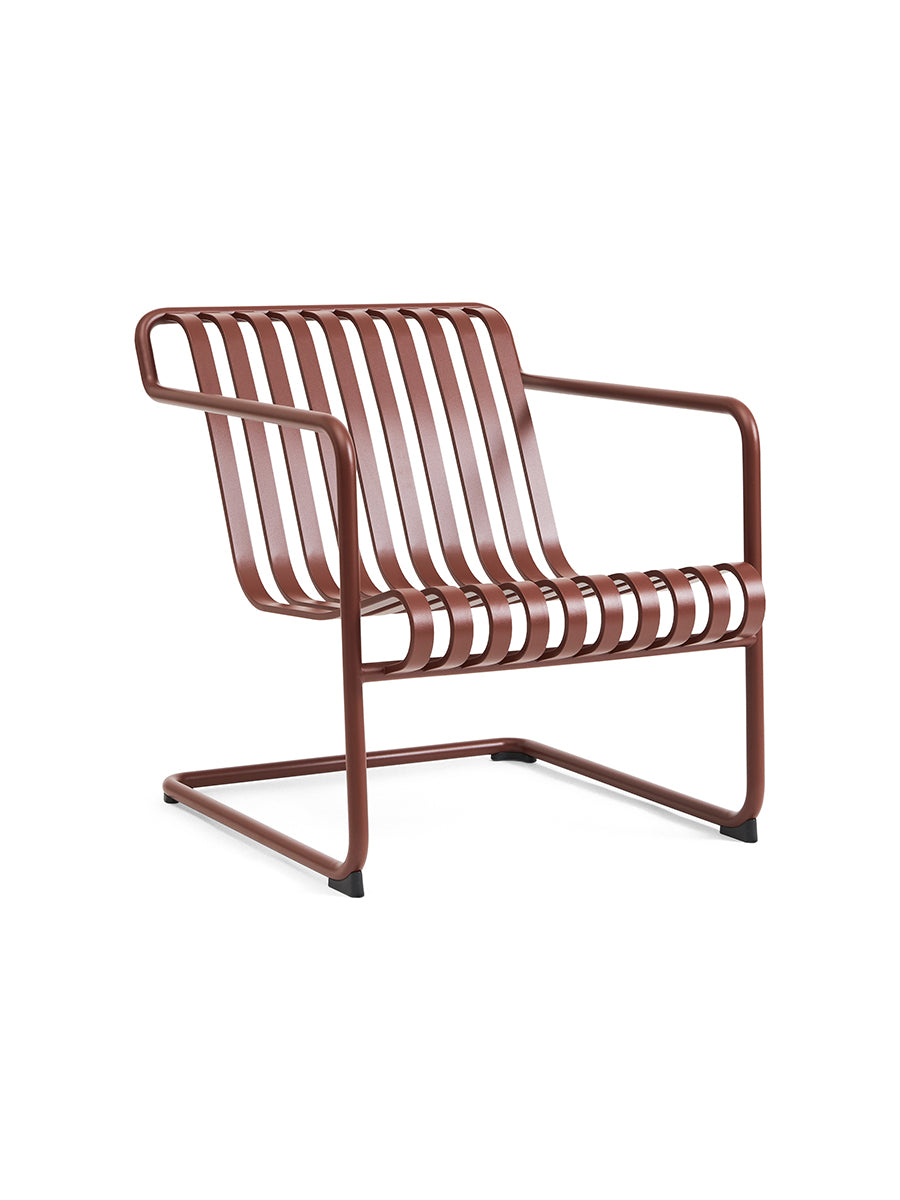 Palissade Cantilever Lounge Chair Low fra Hay - Iron red - Jacobsen Plus