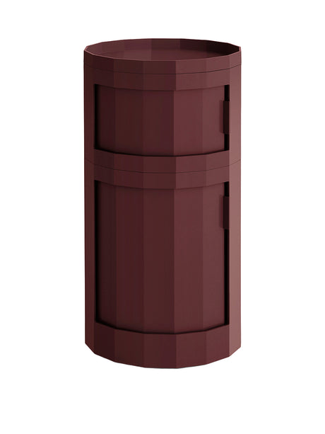 Facet Cabinet 110 fra Hay - Burgundy Red - Jacobsen Plus