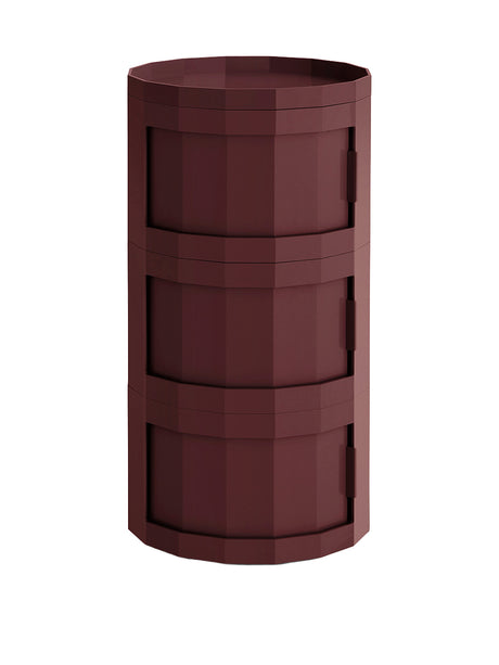 Facet Cabinet 30 fra Hay - Burgundy Red - Jacobsen Plus