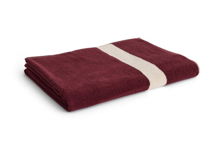 Stripe badelagen fra HAY - Burgundy - Jacobsen Plus