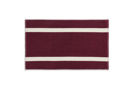 Stripe bademåtte fra HAY - Burgundy - Jacobsen Plus