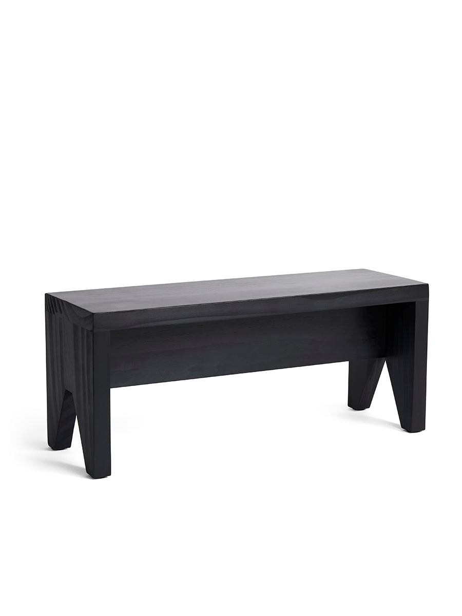 Manolito Stool, long fra Hay - Black - Jacobsen Plus