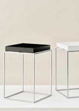 Tray Table Small High 30x30, silikonebelagt stålbase fra Hay - 1 - Jacobsen Plus