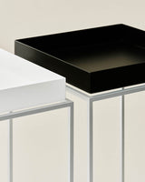 Tray Table Small High 30x30, silikonebelagt stålbase fra Hay - 4 - Jacobsen Plus
