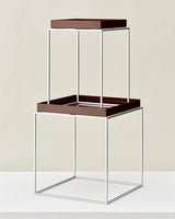 Tray Table Small High 30x30, silikonebelagt stålbase fra Hay - 3 - Jacobsen Plus