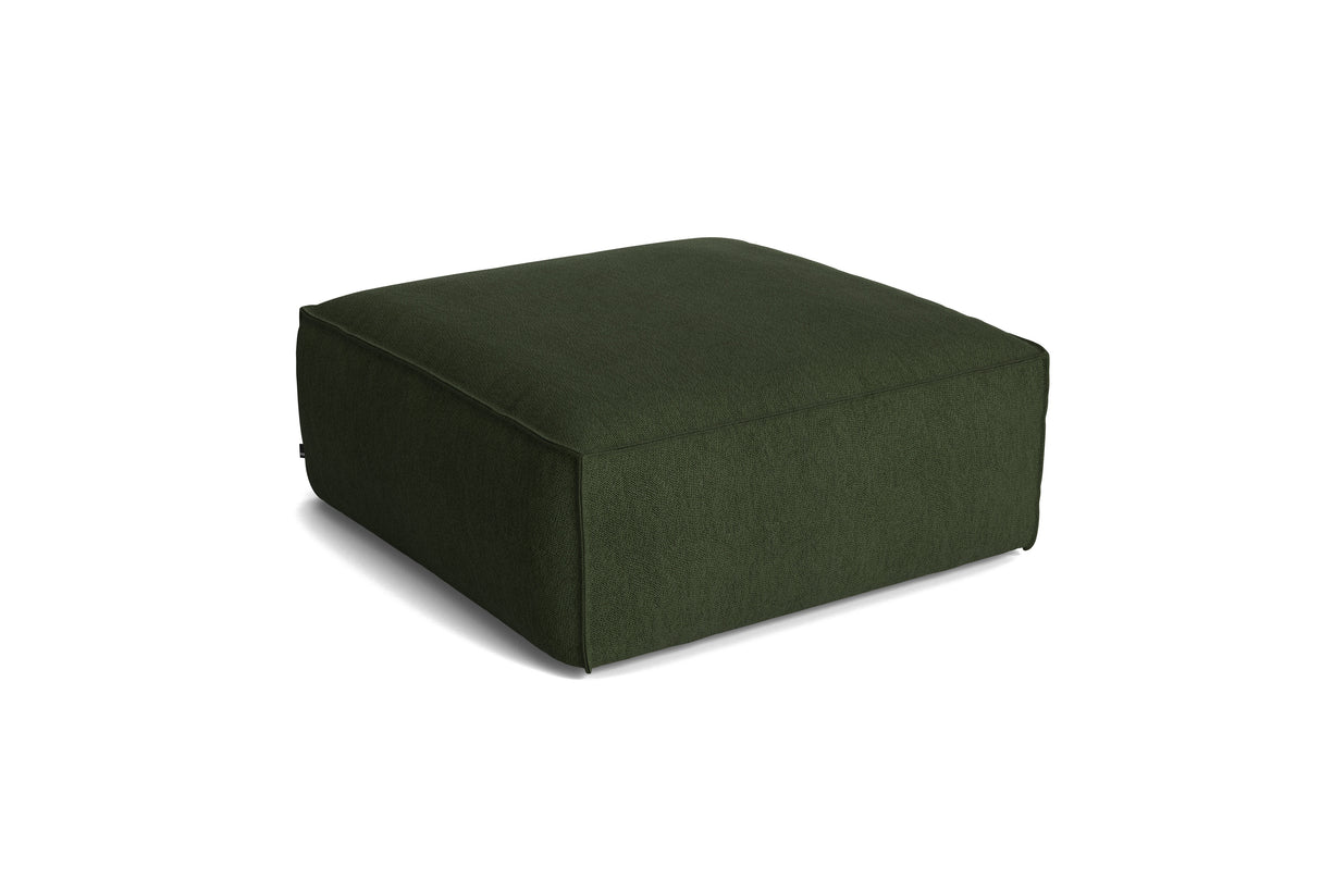HAY Mags Soft puf med aftageligt betræk - Turf - Dark Green - Jacobsen Plus