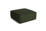 HAY Mags Soft puf med aftageligt betræk - Turf - Dark Green - Jacobsen Plus