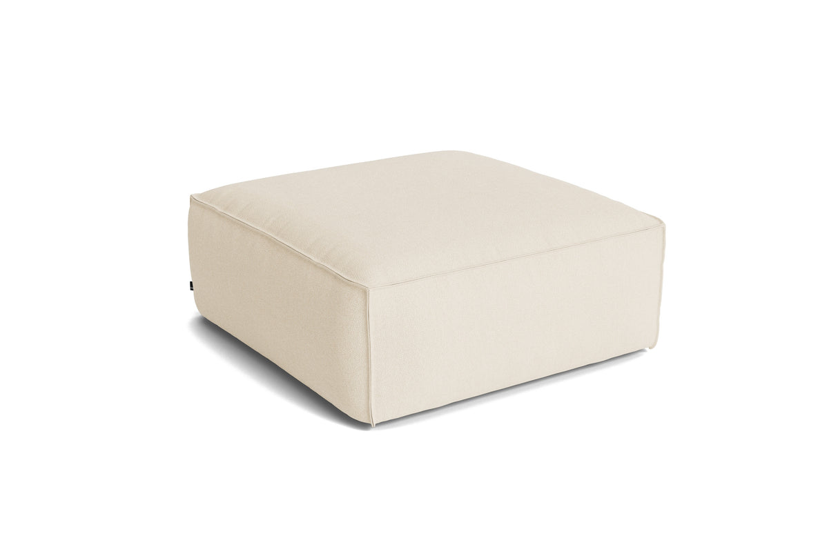 HAY Mags Soft puf med aftageligt betræk - Turf - Cream - Jacobsen Plus