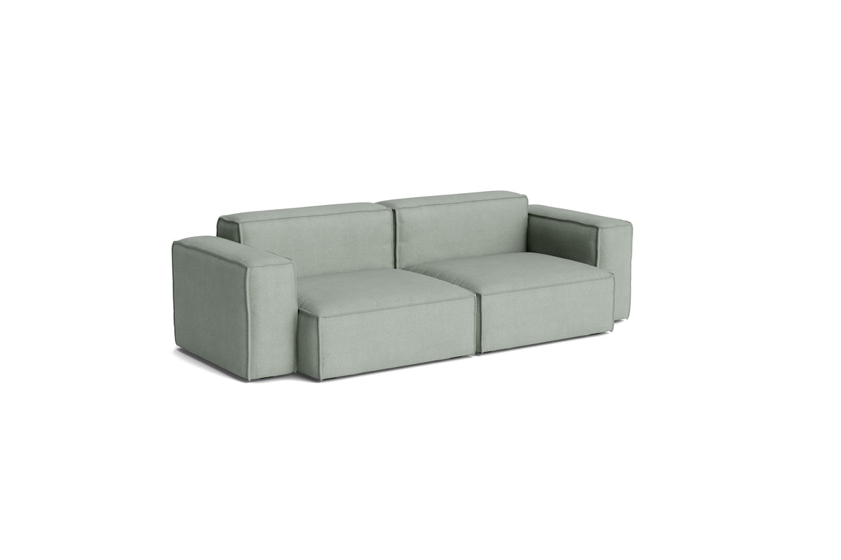HAY Mags Soft Low Armrest 2,5 pers. sofa med aftageligt betræk, kombination 1 - Osumi - 06 - Jacobsen Plus