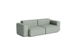 HAY Mags Soft Low Armrest 2,5 pers. sofa med aftageligt betræk, kombination 1 - Osumi - 06 - Jacobsen Plus