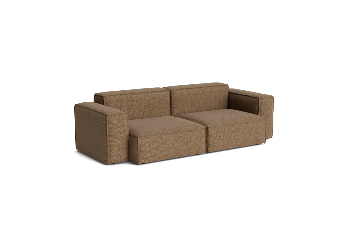 HAY Mags Soft Low Armrest 2,5 pers. sofa med aftageligt betræk, kombination 1 - Tartaglia - 1004 - Jacobsen Plus