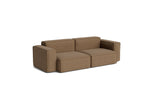 HAY Mags Soft Low Armrest 2,5 pers. sofa med aftageligt betræk, kombination 1 - Tartaglia - 1004 - Jacobsen Plus