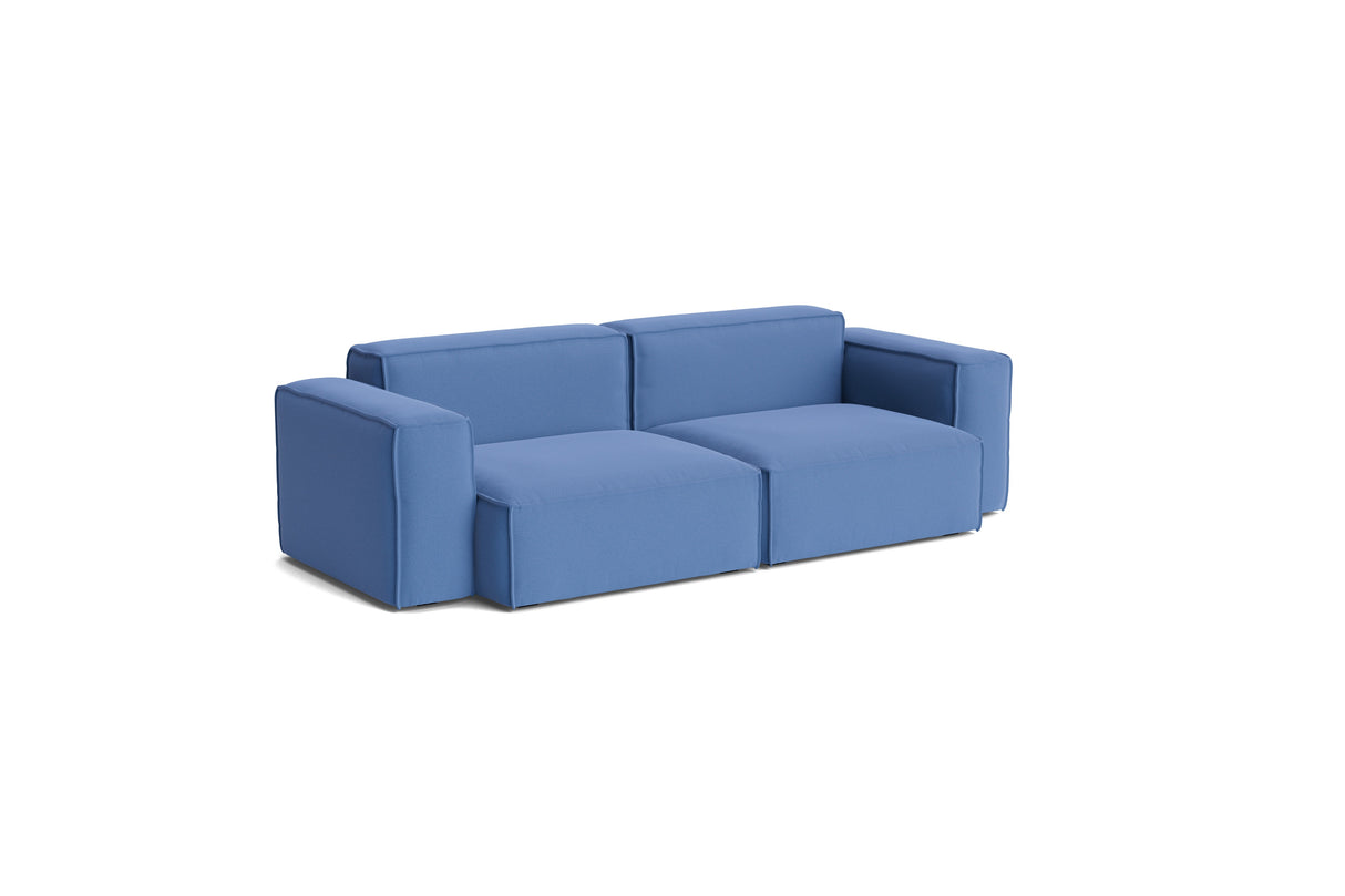 HAY Mags Soft Low Armrest 2,5 pers. sofa med aftageligt betræk, kombination 1 - Story - 023 - Jacobsen Plus