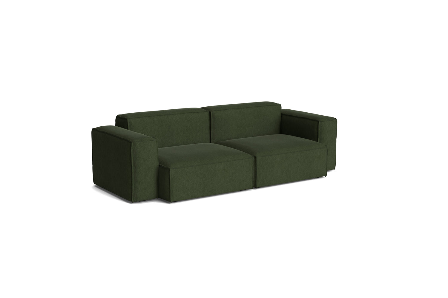 HAY Mags Soft Low Armrest 2,5 pers. sofa med aftageligt betræk, kombination 1