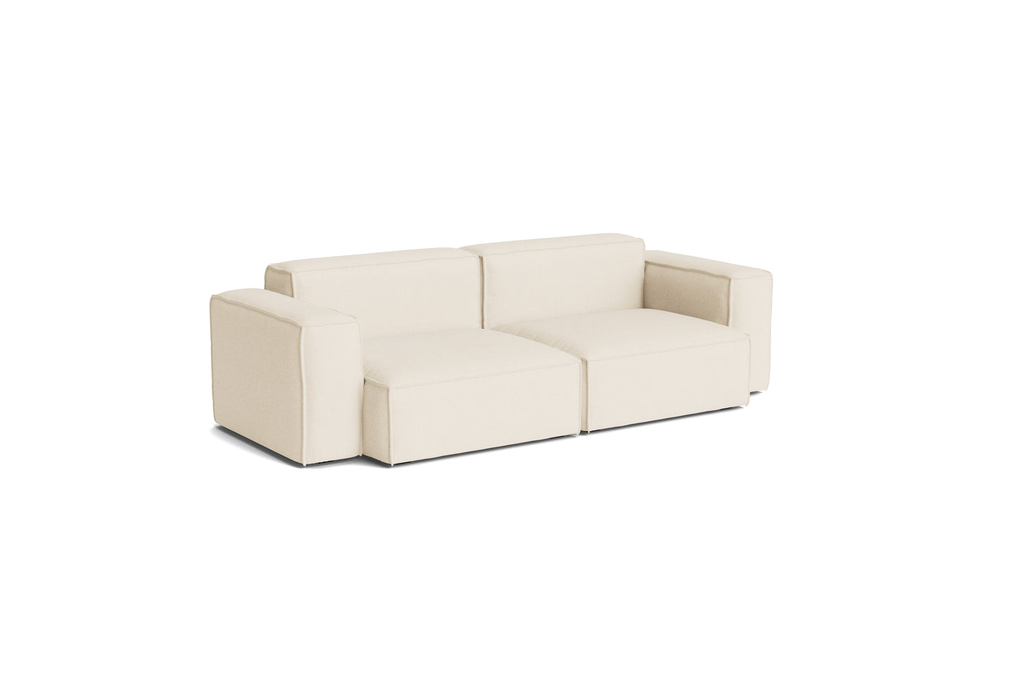 HAY Mags Soft Low Armrest 2,5 pers. sofa med aftageligt betræk, kombination 1