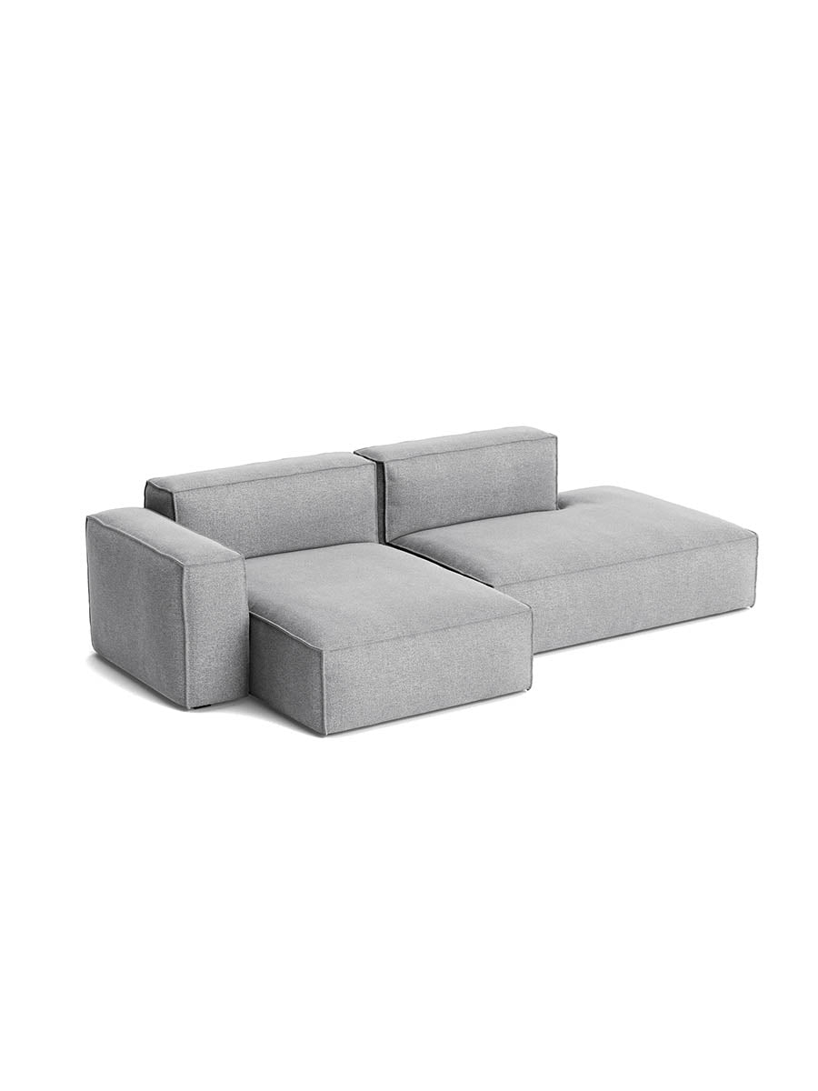 HAY Mags Soft Low armrest 2,5 pers. sofa med aftageligt betræk, kombination 3 venstre - 1 - Jacobsen Plus