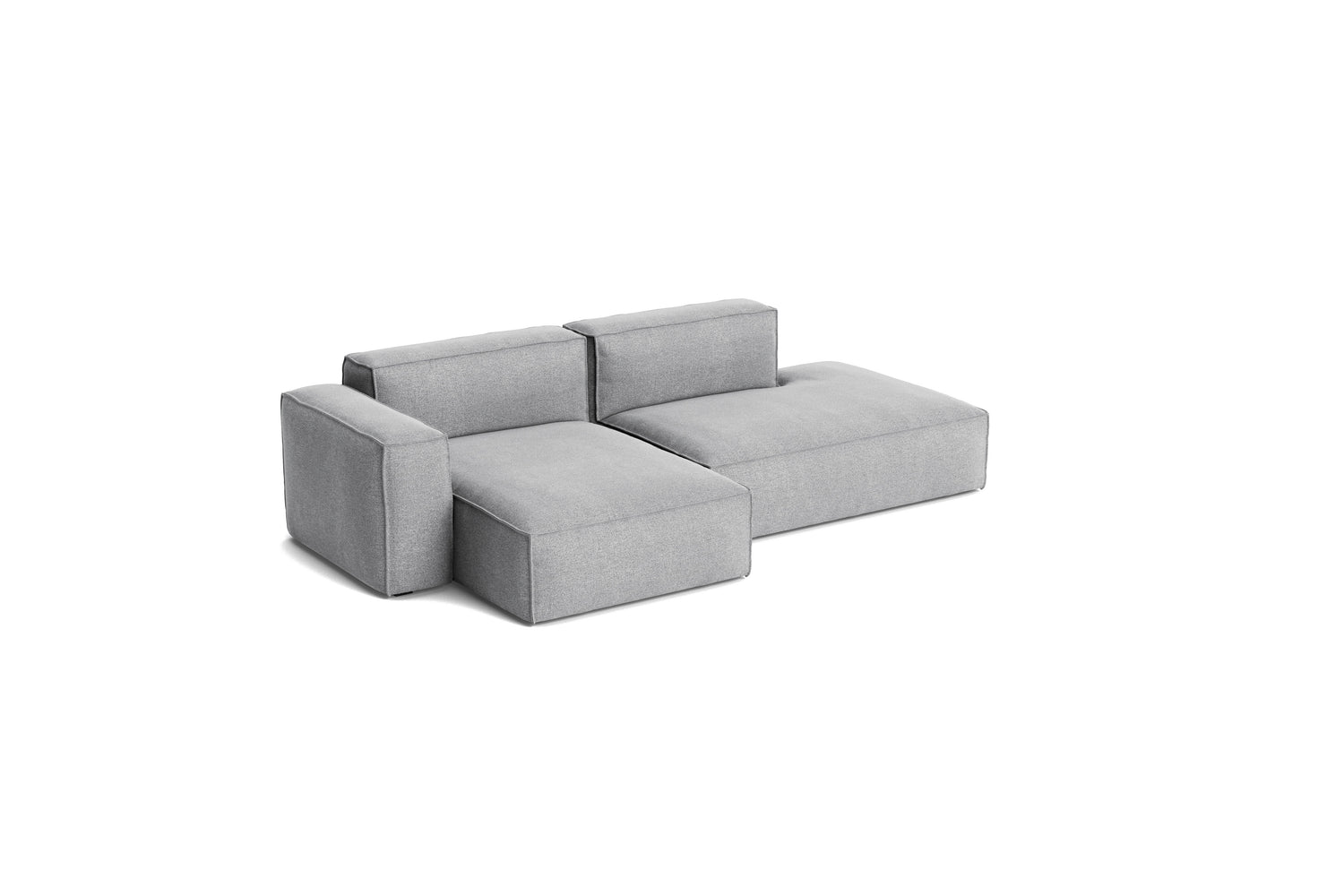 HAY Mags Soft Low armrest 2,5 pers. sofa med aftageligt betræk, kombination 3 venstre