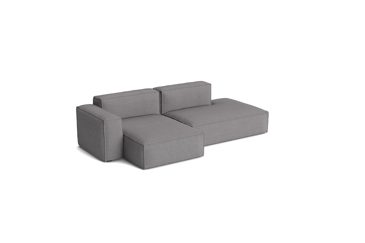 HAY Mags Soft Low armrest 2,5 pers. sofa med aftageligt betræk, kombination 3 venstre - Hallingdal - 166 - Jacobsen Plus