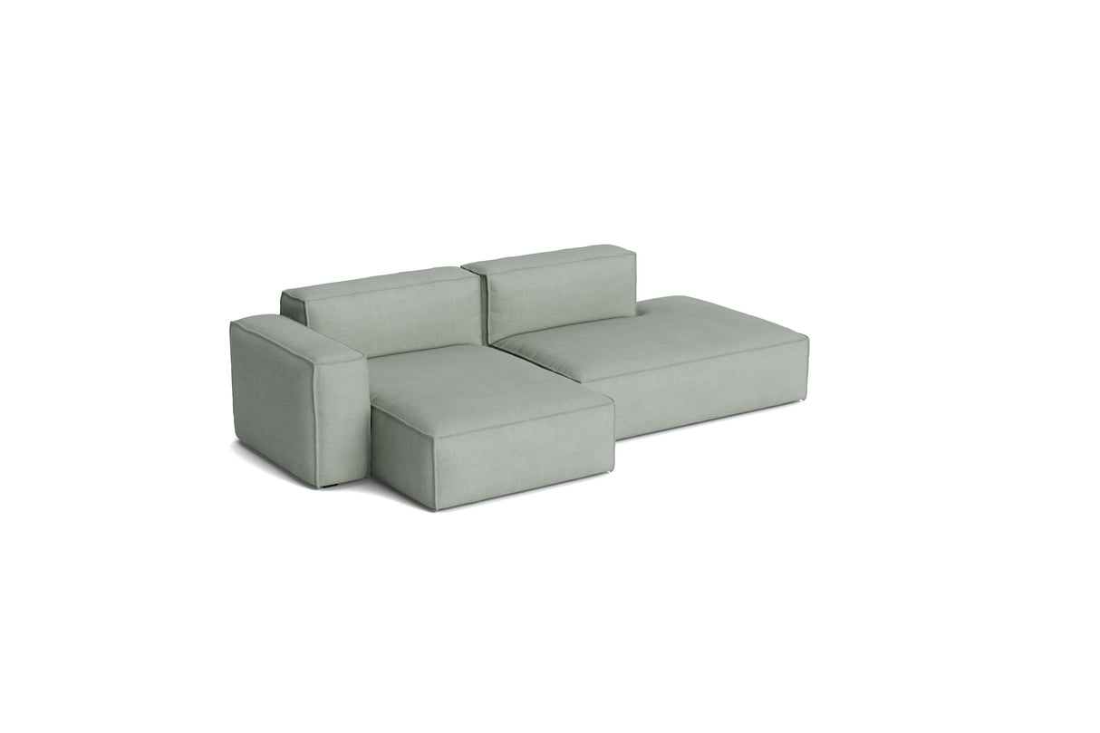 HAY Mags Soft Low armrest 2,5 pers. sofa med aftageligt betræk, kombination 3 venstre - Osumi - 06 - Jacobsen Plus